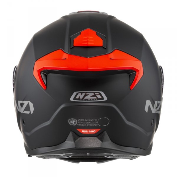 Kask Motocyklowy Nzi Combi 3 Duo Solid Nouveau Matt Black