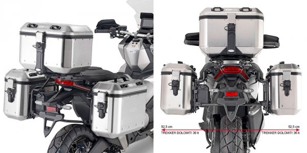 GIVI STELAŻ KUFRÓW BOCZNYCH ONE-FIT MONOKEY HONDA