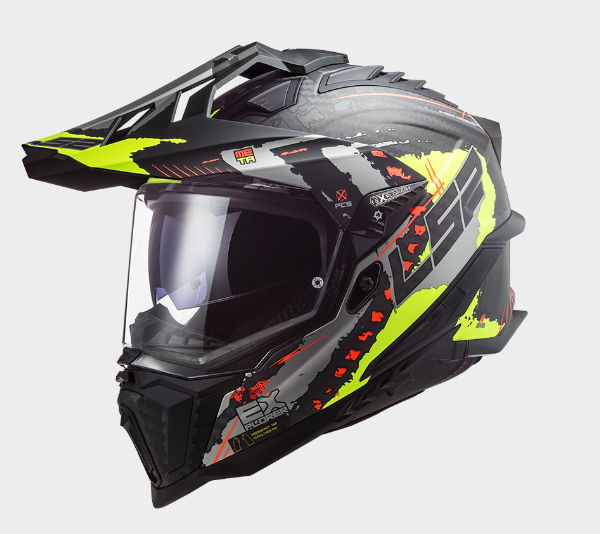 LS2 KASK OFF-ROAD MX701 EXPLORER C EXTEND MATT H-V