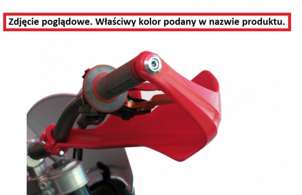 Komplet osłon kierownicy Polisport Sharp [niebieski]