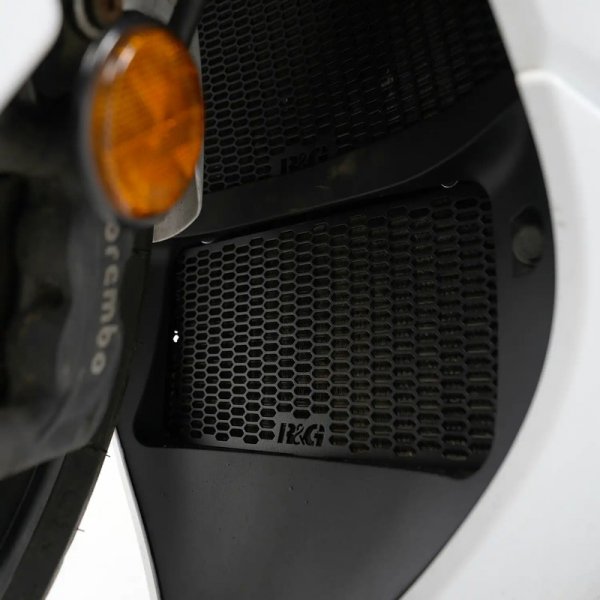 Osłona Chłodnicy Oleju RG Racing Pro Suzuki Gsx-1300R Hayabusa 08- / B-King Titanium
