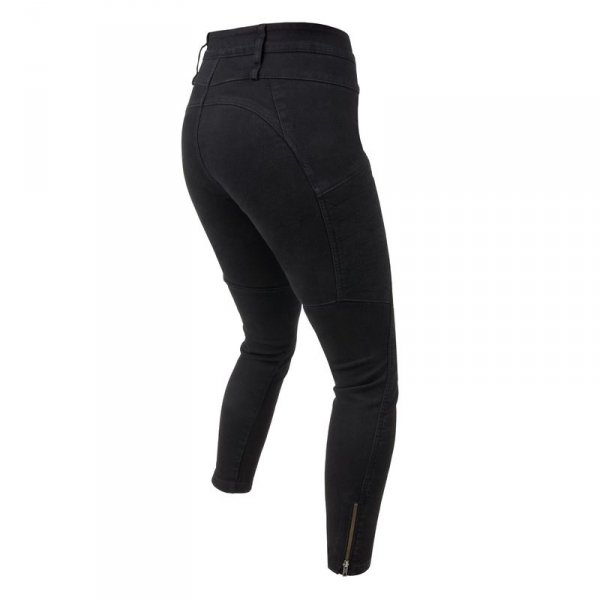 REBELHORN SPODNIE MOTOCYKLOWE JEANS ASH LADY BLACK