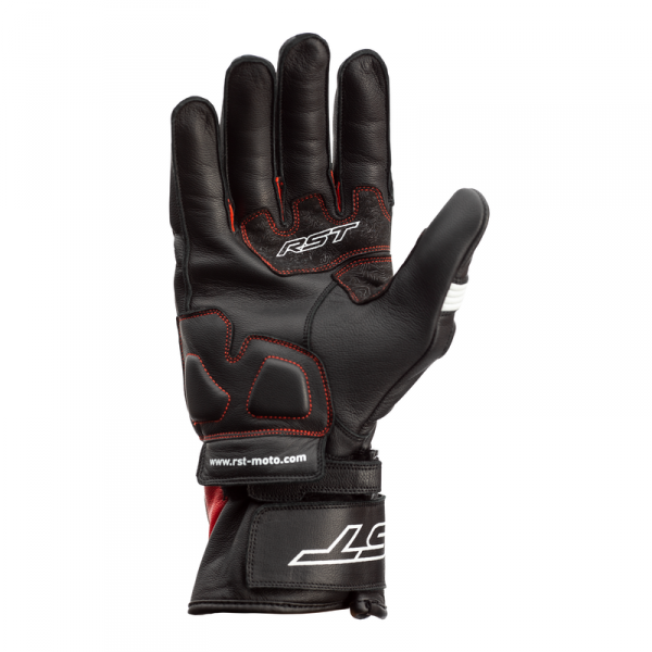 Rękawice motocyklowe RST Pilot Black Red White