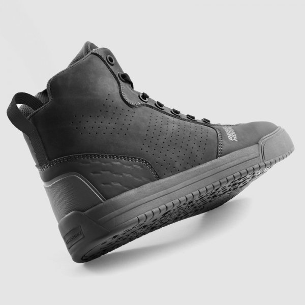 REBELHORN  BUTY MOTOCYKLOWE  SKÓRZANE SPIKE BLACK