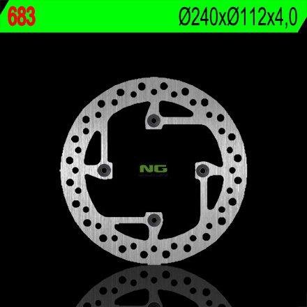 NG683 TARCZA HAMULCOWA SHERCO 250/300/450/510 (240X112X4) (4X10,5MM)