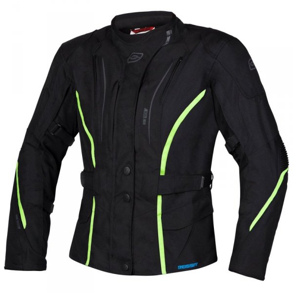 OZONE KURTKA TEKSTYLNA SAHARA LADY BLACK/FLO YELLO