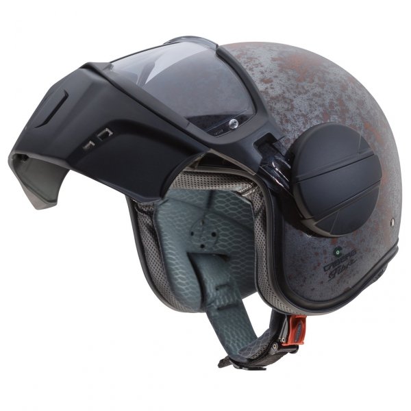 CABERG KASK OTWARTY JET MODEL GHOST RUSTY (RDZAWY)