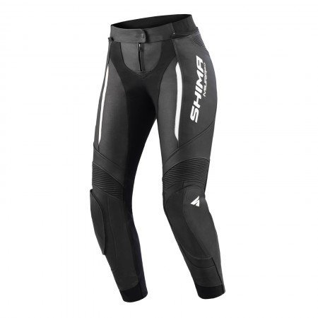 SHIMA SPODNIE SKÓRZANE MIURA 2.0 PANTS BLACK/WHITE