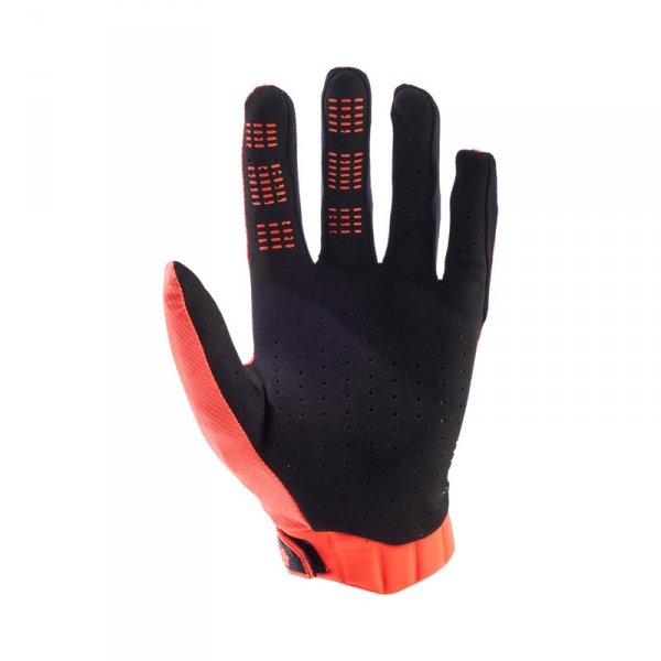 FOX RĘKAWICE OFF-ROAD  FLEXAIR FLUORESCENT RED