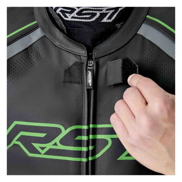 Kombinezon motocyklowy jednoczęściowy RST S1 D3O Black Grey Fluo Green