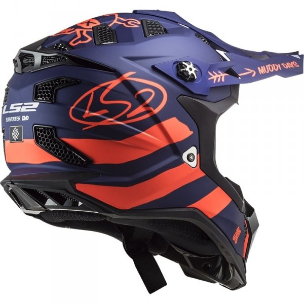 KASK LS2 MX700 SUBVERTER EVO CARGO M. BLUE OR.