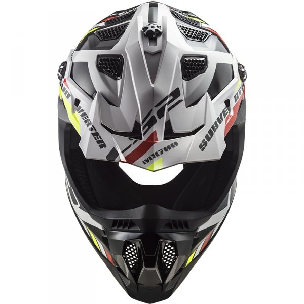 LS2 KASK OFF-ROAD MX700 SUBVERTER EVO STOMP WH BLA