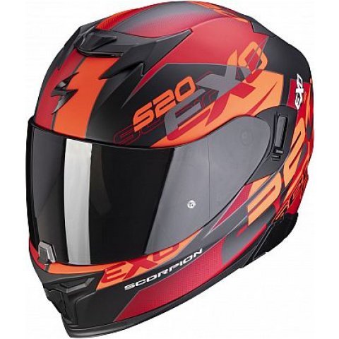 SCORPION KASK INTEGRALNY EXO-520 AIR COVER MA BK-R