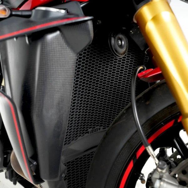 Osłona Chłodnicy RG Racing Pro Mv Agusta Brutale 1000 Rr 20- / Brutale 1000 Rs 21- / Oro 20- Black