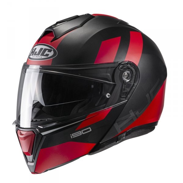 HJC KASK SYSTEMOWY I90 SYREX BLACK/RED