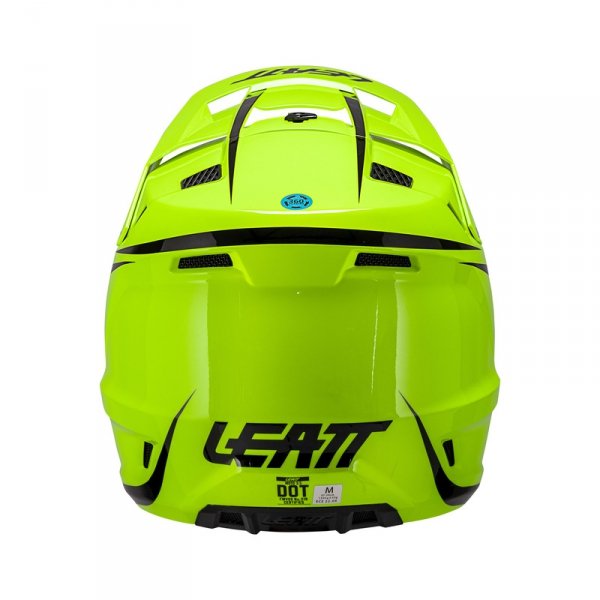 Kask motocyklowy z goglami junior Leatt Kit Moto 3.5 Neon Yellow