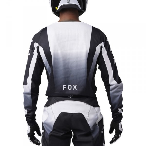 FOX BLUZA OFF-ROAD 180 LEAN-EXTD BLACK/WHITE