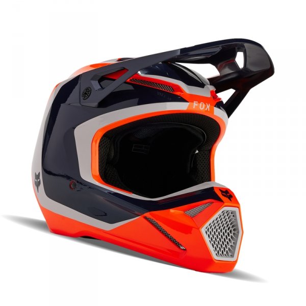 FOX KASK OFF-ROAD V1 NITRO FLUORESCENT ORANGE