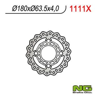 NG TARCZA HAMULCOWA PRZÓD KTM QUAD 450/505/525 NG1111X