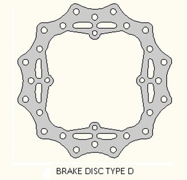 DELTA BRAKING ONL_DBD053D TARCZA HAMU TYŁ HUSQVARN