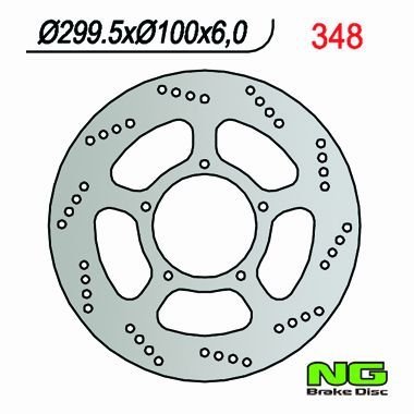 NG348 TARCZA HAMULCOWA SUZUKI VL 1500 LC (299x100x6)