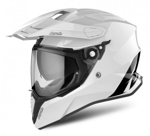 KASK INTEGRALNY AIROH COMMANDER COLOR WHITE GLOSS