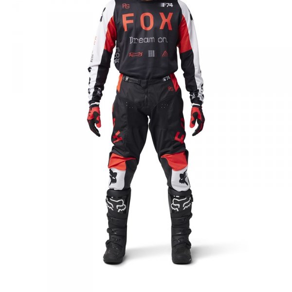 FOX  SPODNIE OFF-ROAD 180 RACE SPEC FLUORESCENT RE