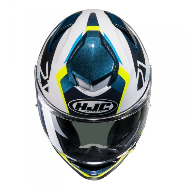 HJC KASK INTEGRALNY RPHA71 HAPEL BLUE/YELLOW