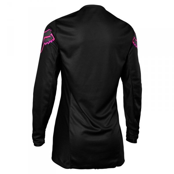 FOX BLUZA OFF-ROAD LADY 180 BLACKOUT BLACK/PINK