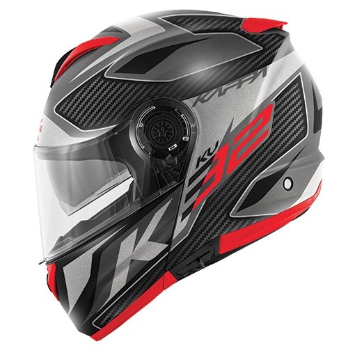 KAPPA KASK SZCZĘKOWY KV32 ORLANDO MIXER TYTAN/CZER