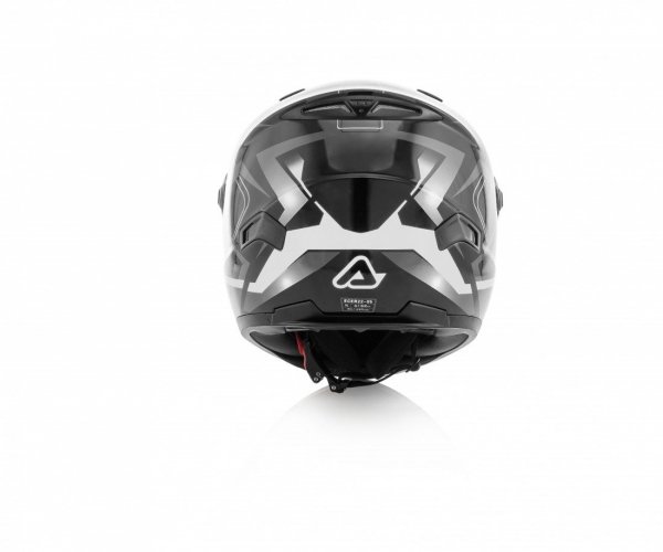 Acerbis Kask Full Face FS-807 czarno - biały