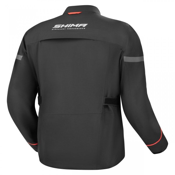 SHIMA KURTKA MOTOCYKLOWA  ALPHA MEN JKT BLACK