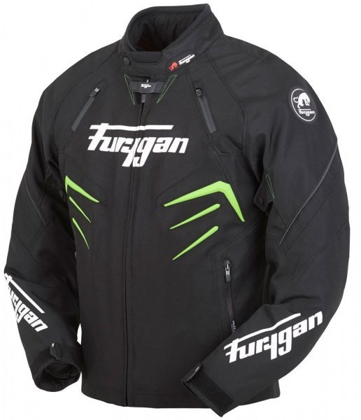 FURYGAN KURTKA MOTOCYKLOWA TEKSTYLNA SKULL GREEN