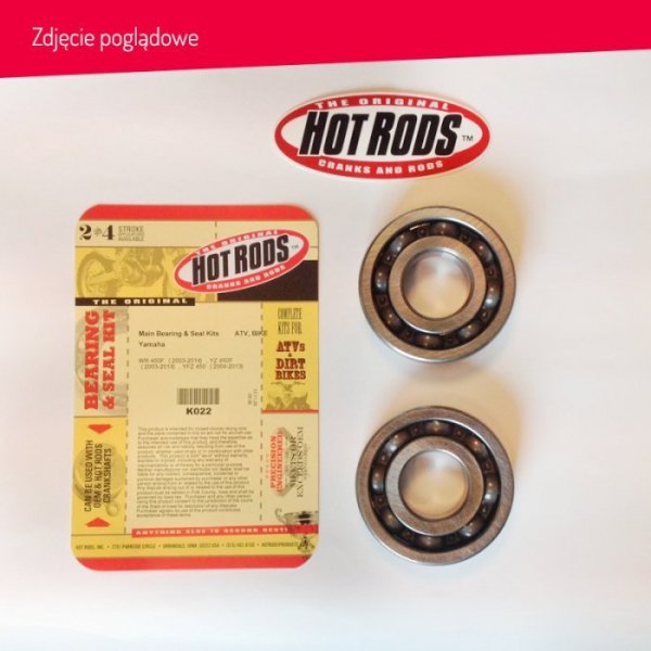 HOT RODS K083 ŁOŻYSKA WAŁU KORBOWEGO KTM SX 50 13-