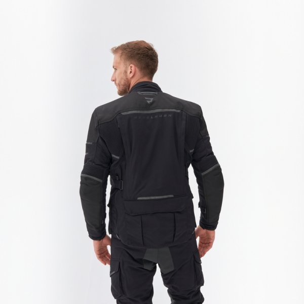REBELHORN KURTKA MOTOCYKLOWA TEKSTYLNA RANGE BLACK