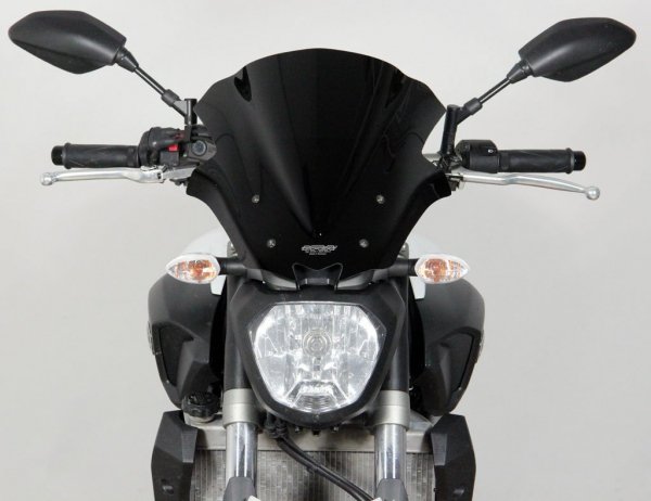 Szyba MRA YAMAHA FZ-07 / MT-07 2014- forma - NR8 (czarna)