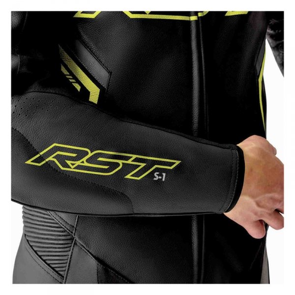 Kombinezon motocyklowy jednoczęściowy RST S1 D3O Black Grey Flo Yellow