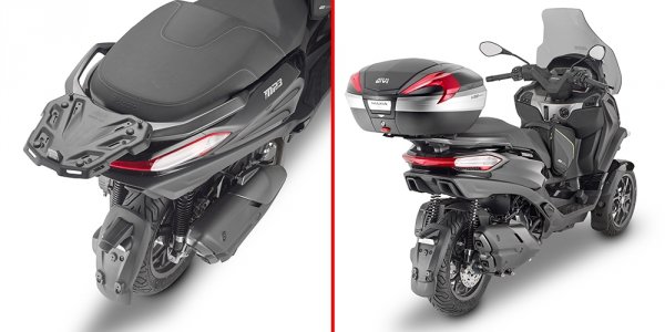 GIVI STELAŻ KUFRA CENTRALNEGO PIAGIO MP3 HPE 400-4