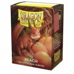 Koszulki Dragon Shield Peach Dual Matte 100szt