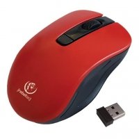 Mysz bezprzewodowa Rebeltec STAR Red optyczna 800-1600DPI 4 przyciski czerwona 