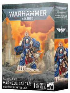 Space Marine Marneus Calgar in Armour of Antilochus 