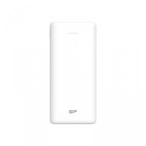 Powerbank Silicon Power Share C20QC 20000mAh 2xUSB Typ A + 1x USB Typ-C, LED biały