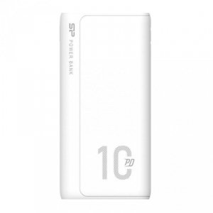 Powerbank Silicon Power QP15 10000mAh QC3.0+PD 1x USB-C, 2x USB-A biały