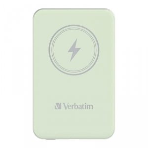 Powerbank Verbatim Charge 'n' Go Magnetic Wireless 10000mAh USB-C PD 3.0 Green