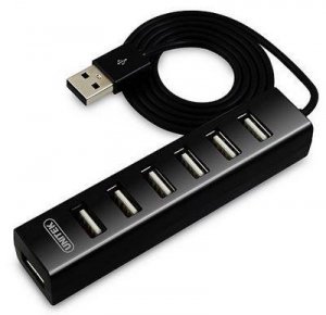 Hub USB Unitek Y-2160 7xUSB 2.0 czarny