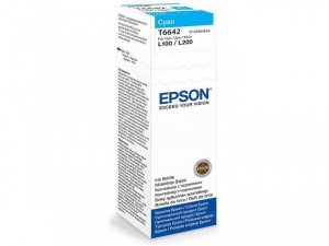 Atrament cyan w butelce 70ml do Epson L100/L200/L210/L355