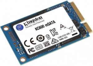 Dysk SSD Kingston KC600 512GB mSATA 1,8 (550/520 MB/s) NAND 3D TLC