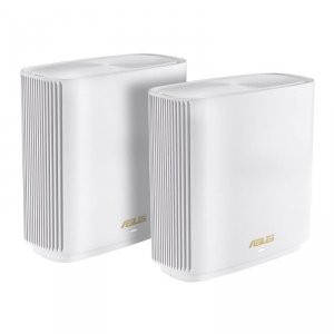 System Mesh Asus ZenWiFi XT9 2PK AX7800 Wi-Fi 6 White dwupak - USZ OPAK