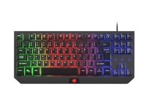 Klawiatura przewodowa Fury Hurricane TKL Gaming podświetlana czarna