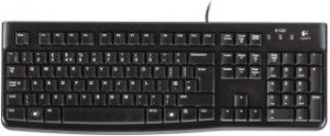 Klawiatura przewodowa Logitech K120 OEM for Business czarna